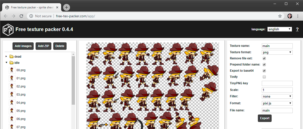 TexturePacker - Create Sprite Sheets for your game!
